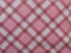 そばがら枕(ななめチェック赤)